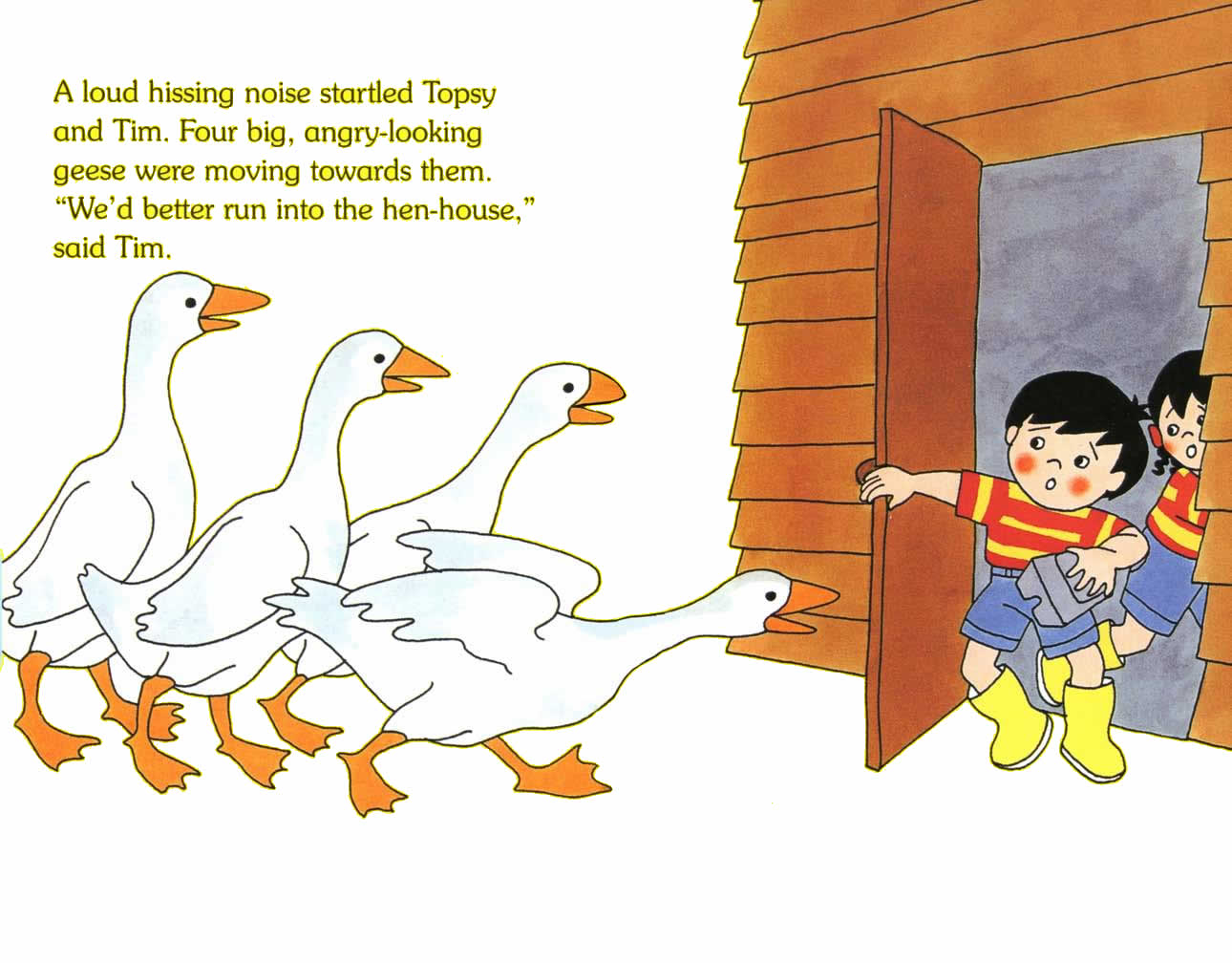 Ladybird - Topsy Tim Books - At the Farm (05),绘本,绘本故事,绘本阅读,故事书,童书,图画书,课外阅读